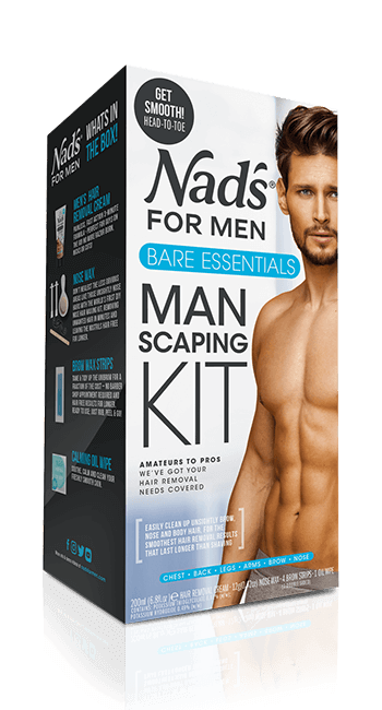 Nads for Men Hair Removal Manscaping Kit